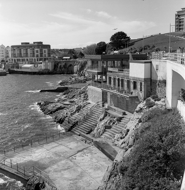 Rolleiflex 2.8F, Plymouth Hoe waterfront